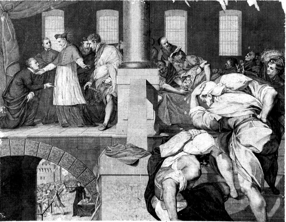 Giovan Battista Crespi, detto Cerano - San Carlo vende il principato d'Oria per 40 scudi e li dispensa ai poveri. San Carlo Borromeo